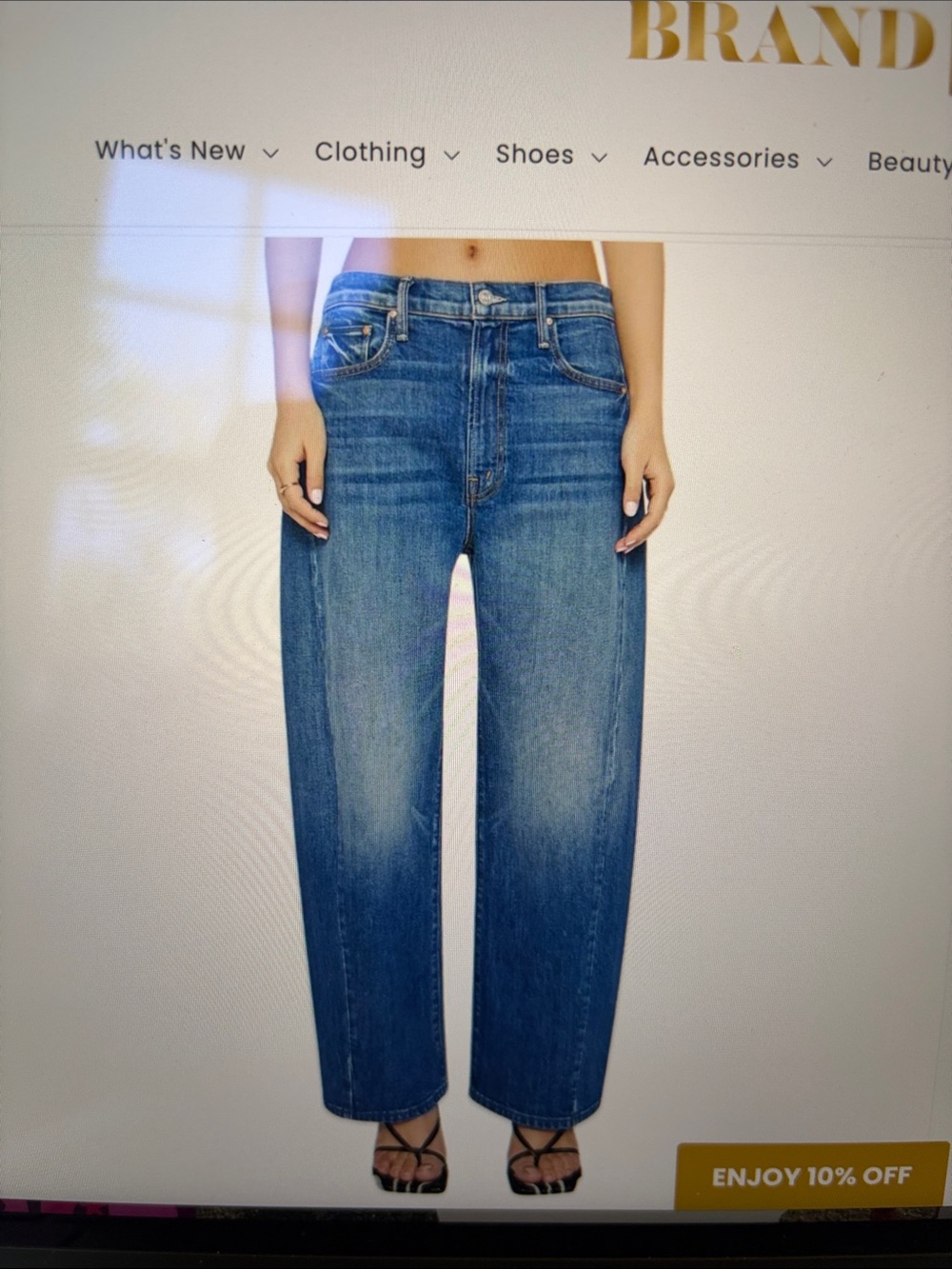 Mother Denim Full Pipe Flood in it’s a small world